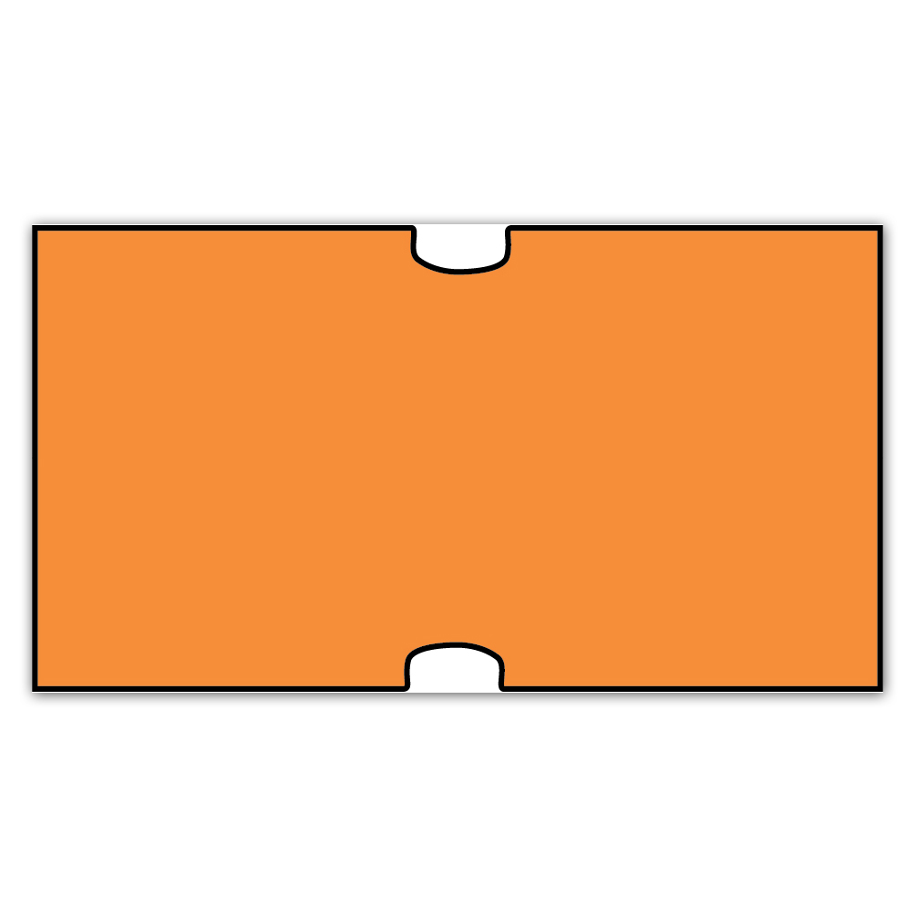 E-shop Etiketa Cola-ply samolepiaca 22x12mm, oranžová