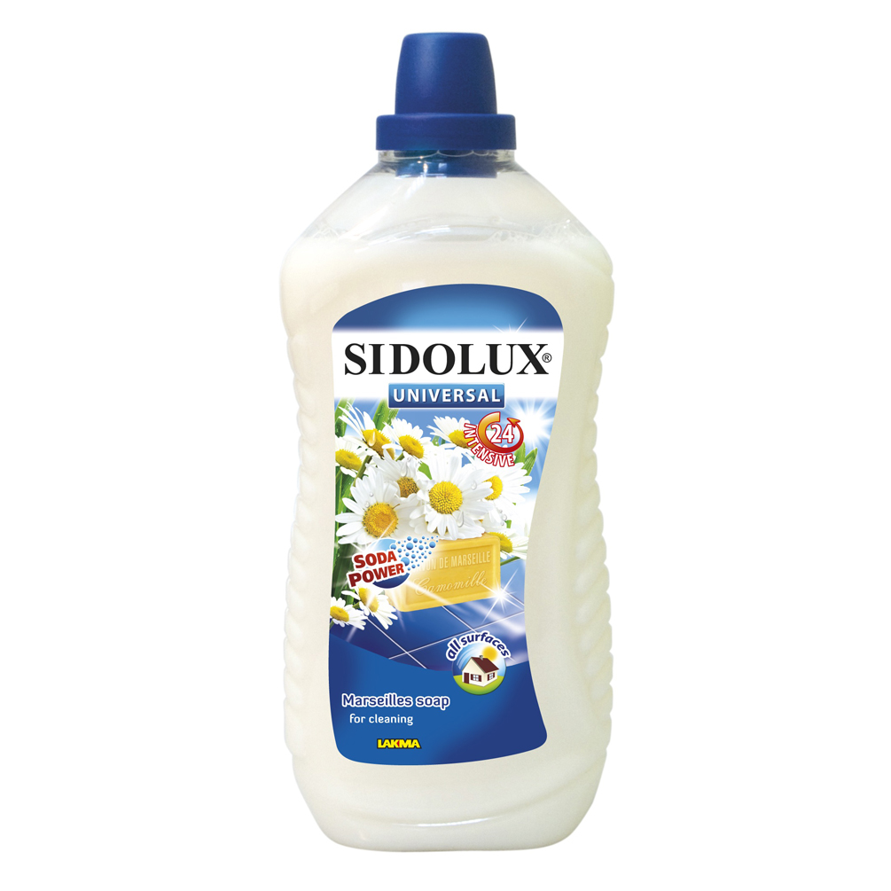 E-shop Sidolux - univerzálny čistiaci prostriedok 1l, marseillské mydlo