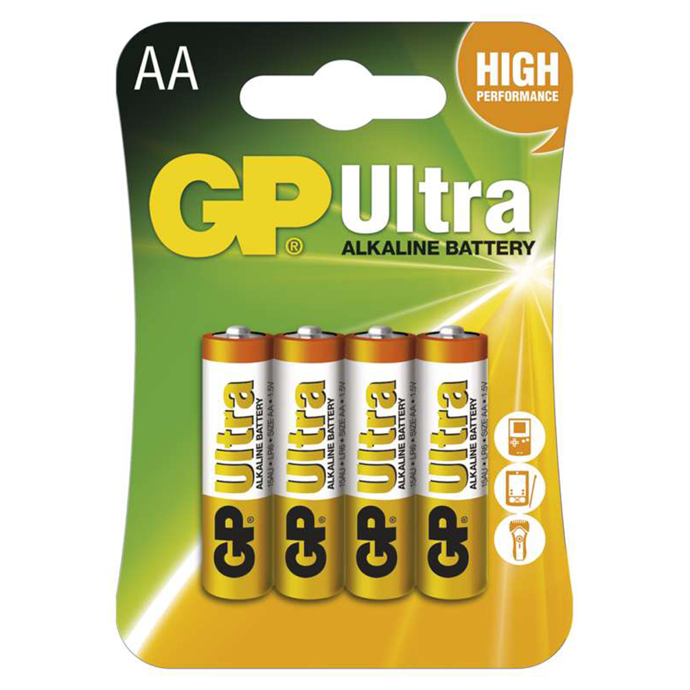 Batérie AA Ultra Alkaline 1.5V, 4ks