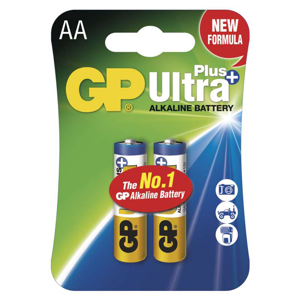 Batérie AA Ultra Plus Alkaline 1.5V, 2ks