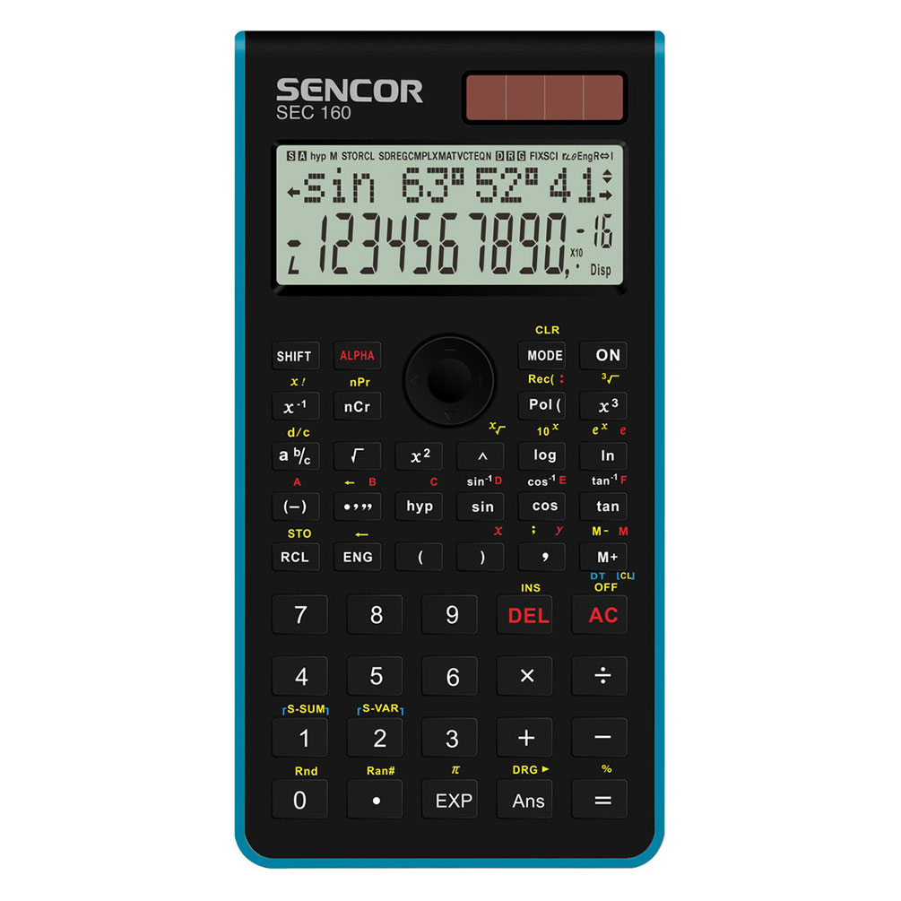 E-shop Kalkulačka s funkciami, Sencor SEC 160