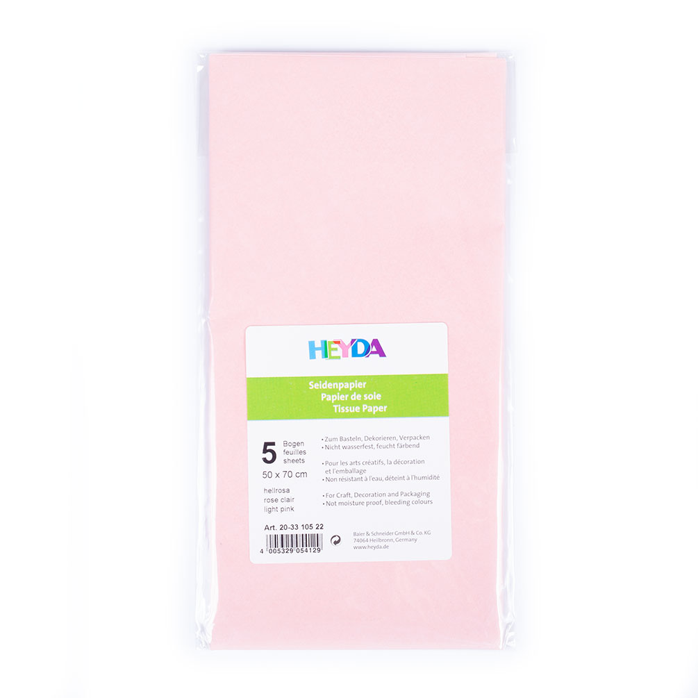 E-shop Hodvábny papier 50x70cm 5ks, ružový