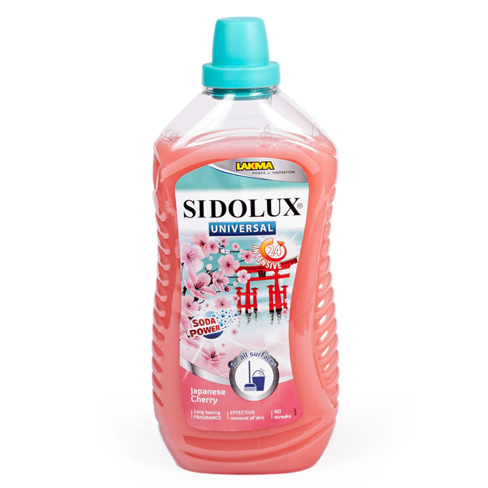 E-shop Sidolux - univerzálny čistiaci prostriedok 1l, japonská višňa