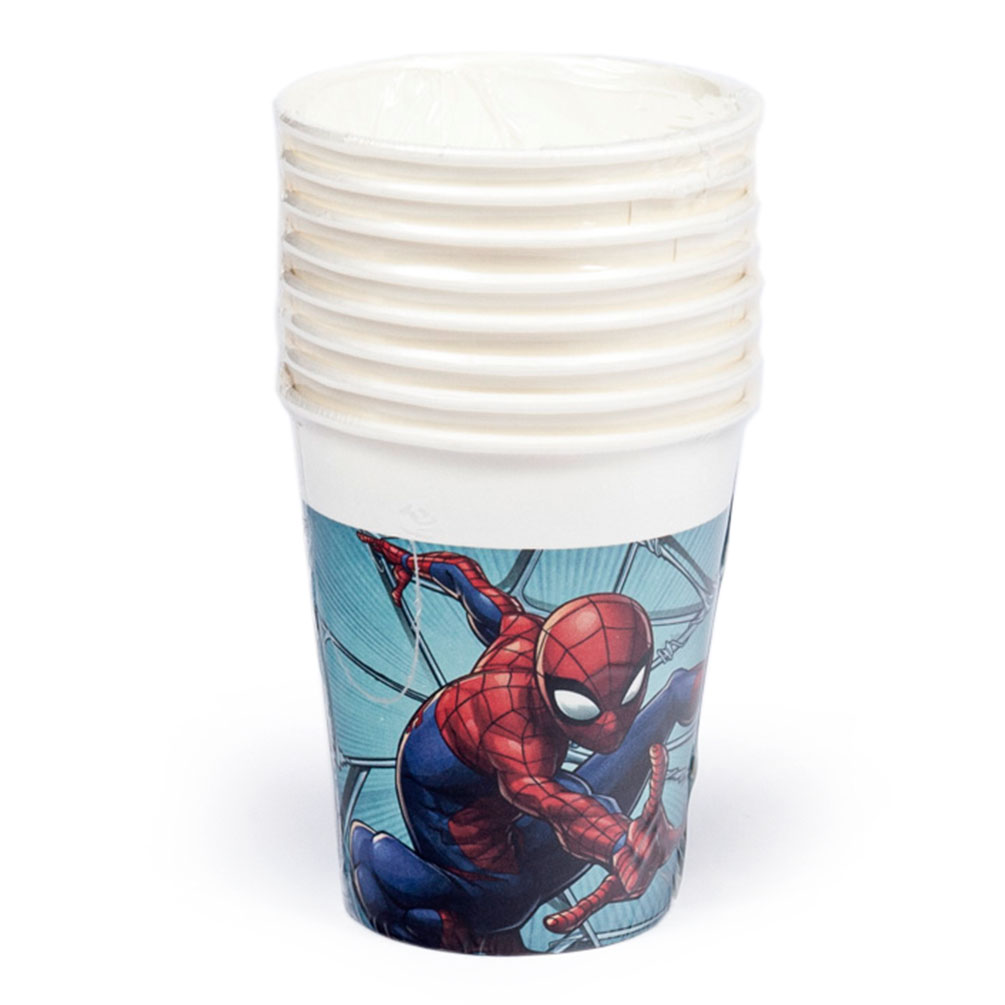 E-shop Papierový pohár Spiderman 200ml 8ks