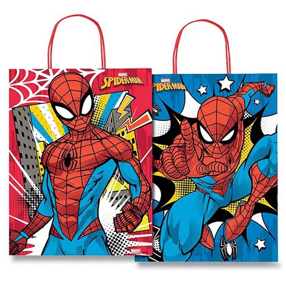 E-shop Darčeková taška 26x12x34,5cm Spiderman