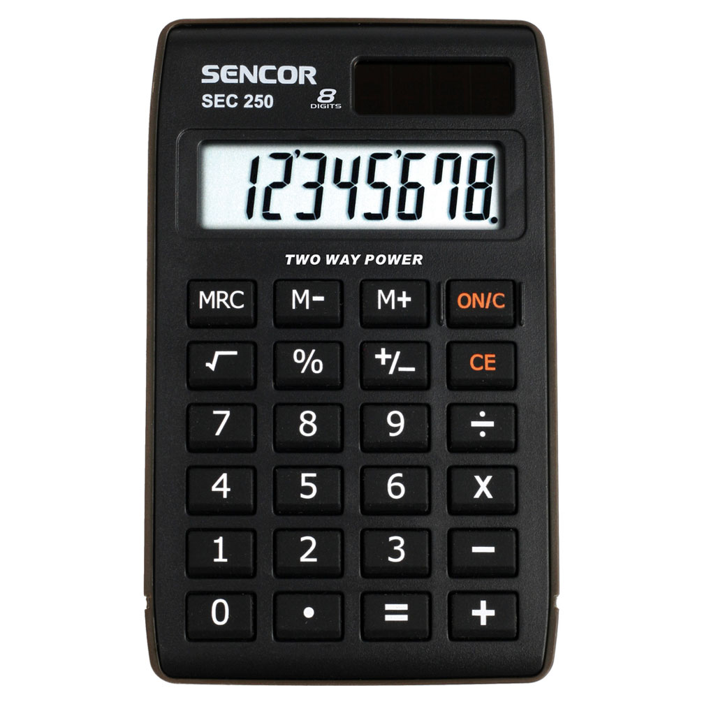 E-shop Kalkulačka vrecková Sencor SEC 250