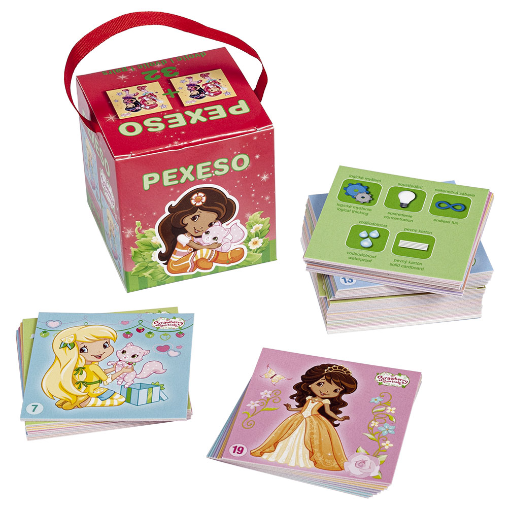 E-shop Pexeso v krabičke s úchopom Dievčatko Strawberry