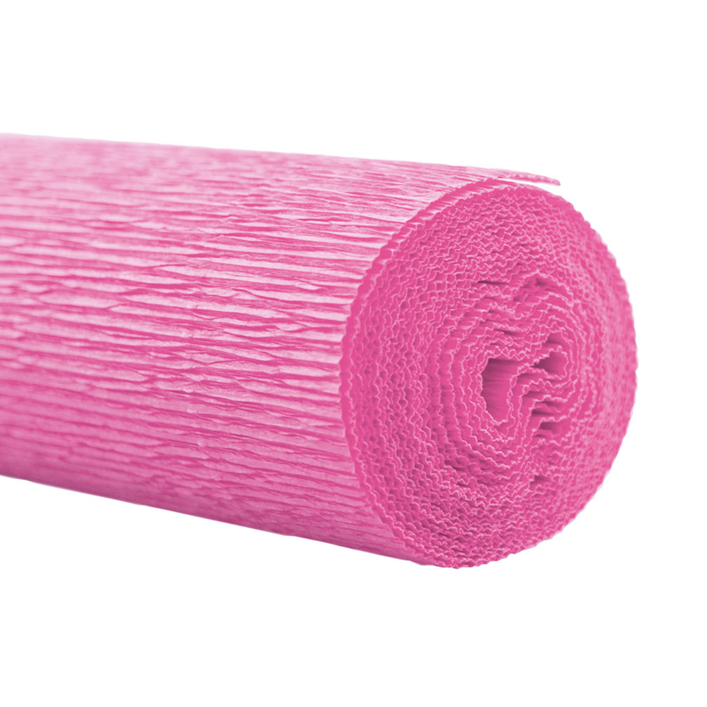 E-shop Krepový papier floristický, žiarivý ružový