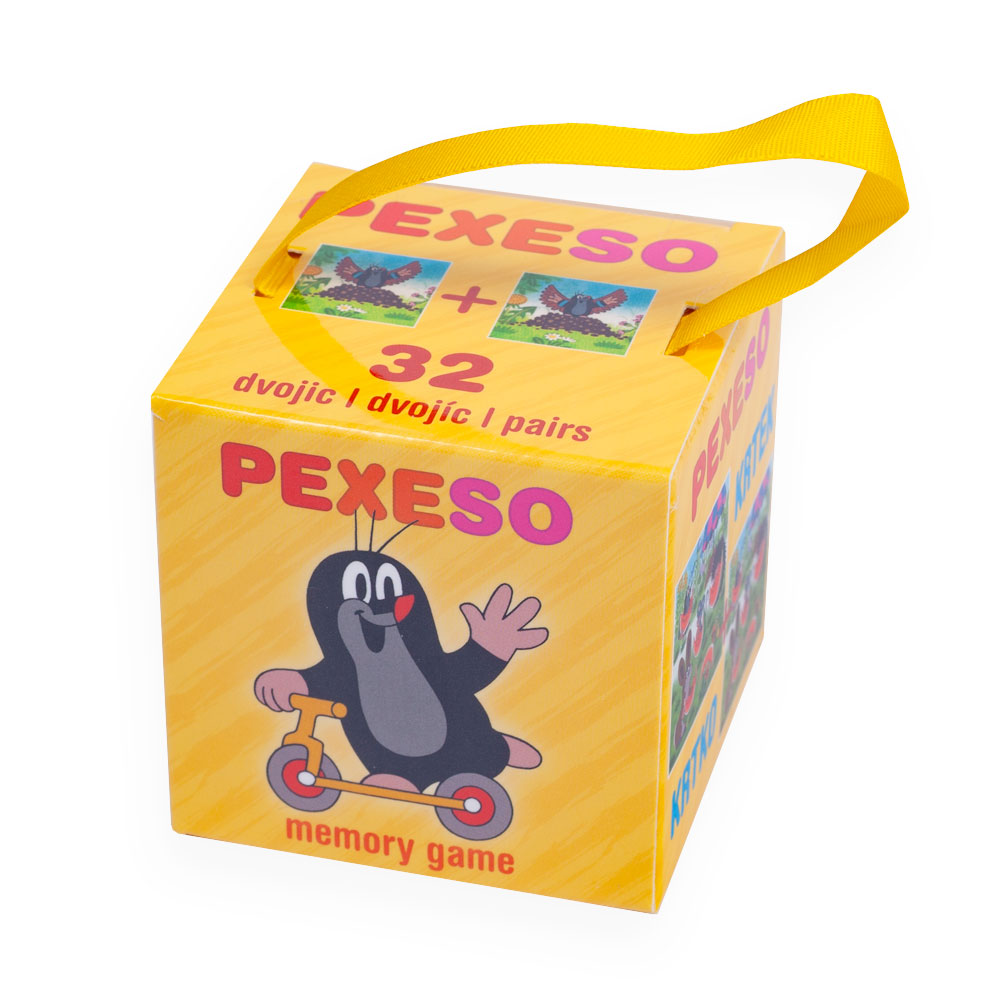E-shop Pexeso v krabičke s úchopom Krtko