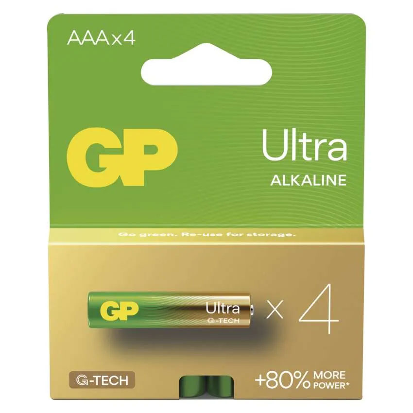 E-shop Batérie AAA Ultra Alkaline 1.5V, 4ks