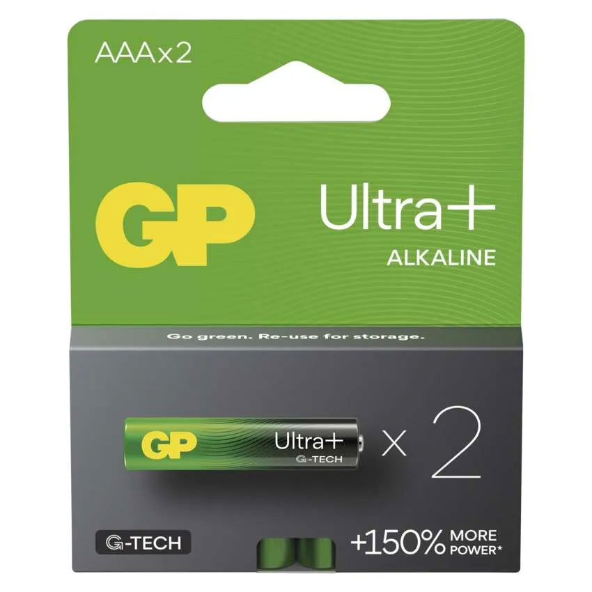 E-shop Batérie AAA Ultra Plus Alkaline 1.5V, 2ks