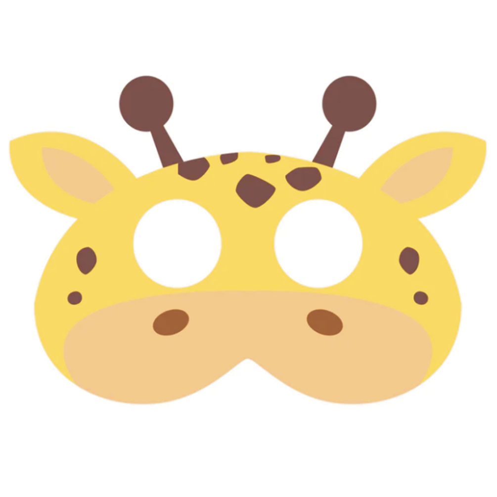 E-shop Maska filcová, žirafa